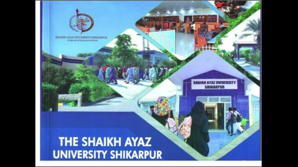 Shaikh Ayaz University Shikarpur SAUS Jobs