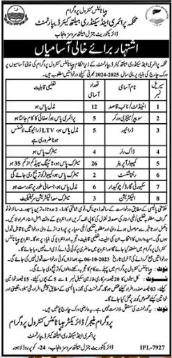 Primary and Secondary Healthcare Department Jobs 2023 