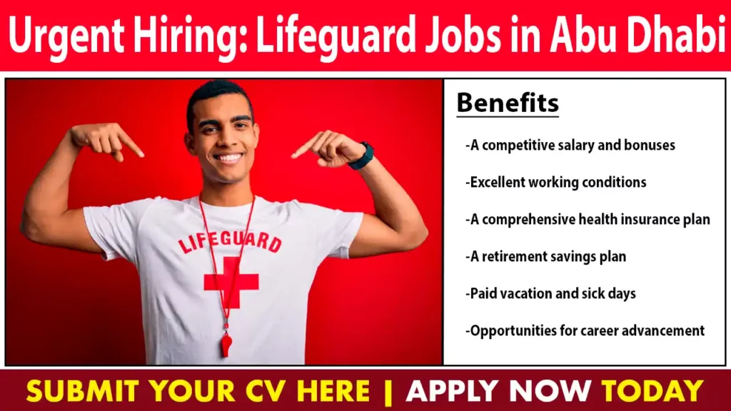 Lifeguard Jobs in Abu Dhabi – Dive into Your Dream Career Today!